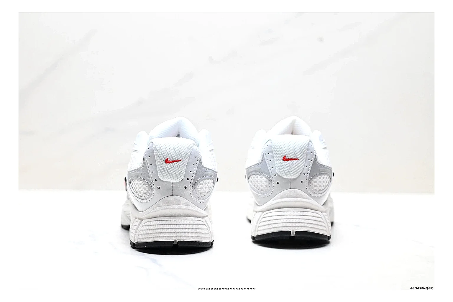 kakoscout.com Nike Air Max White Red comparison signal card six-photo gallery thumbnail 5