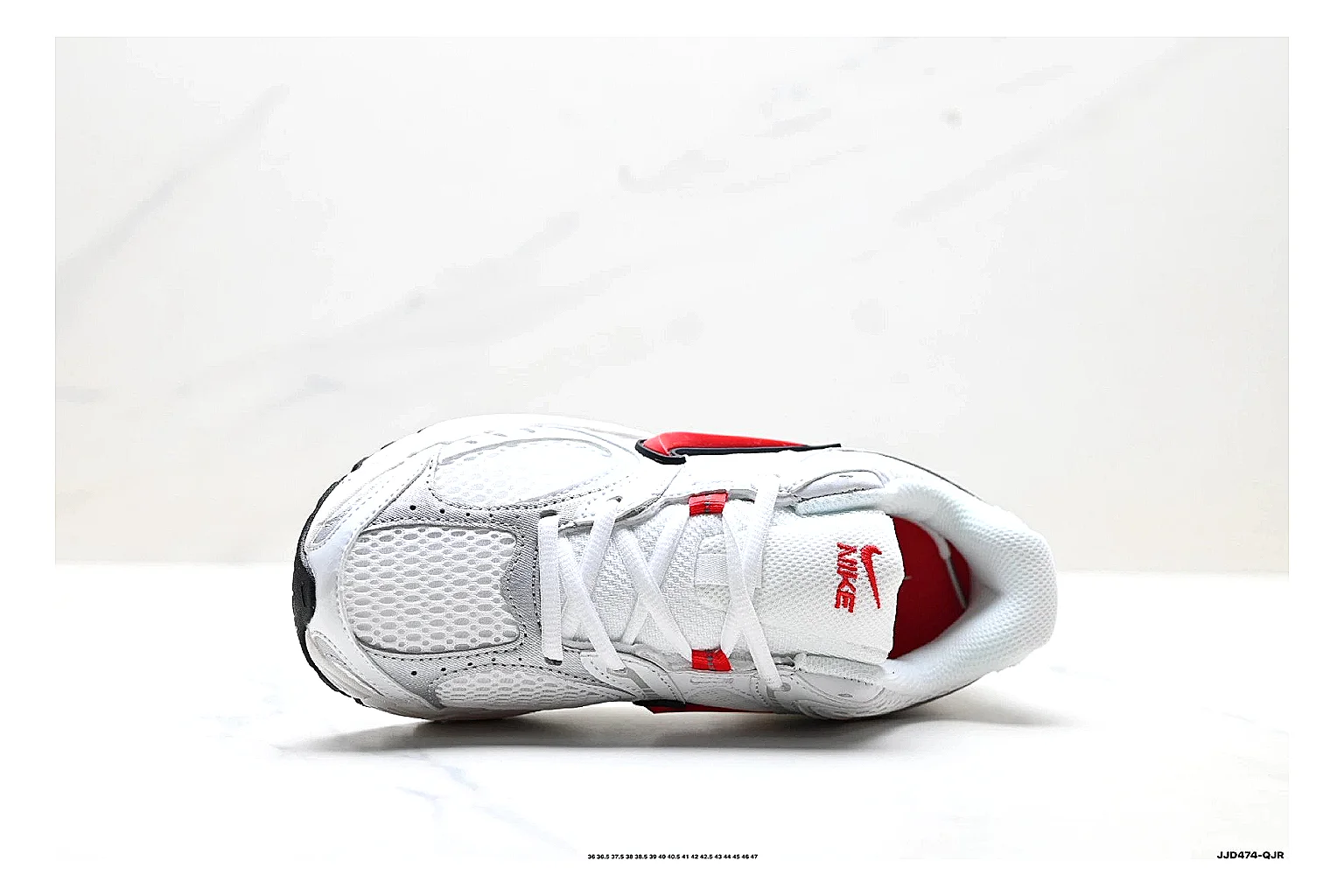 kakoscout.com Nike Air Max White Red comparison signal card six-photo gallery thumbnail 6