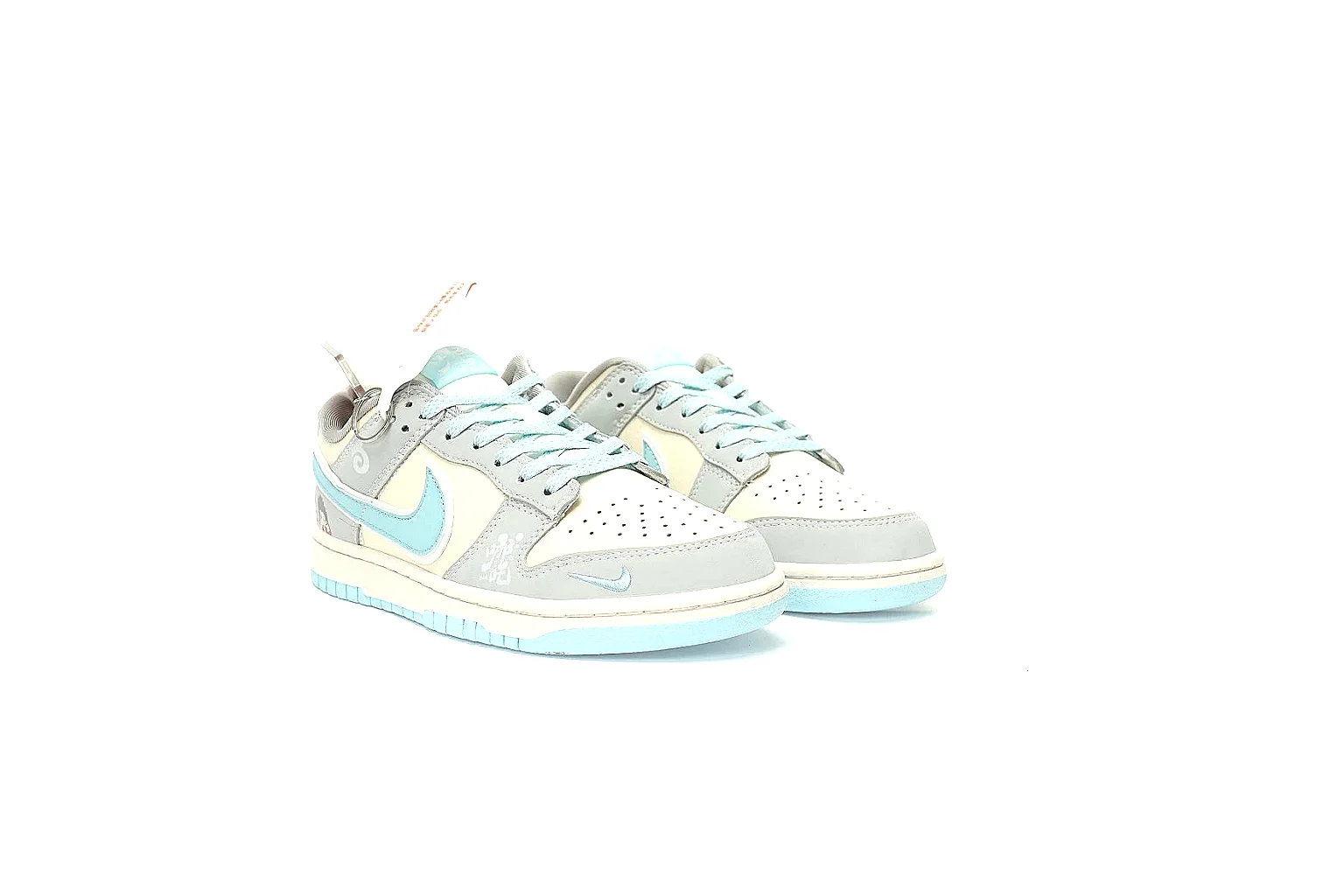 Kako Scout comparison images for Nike Aqua White Low Court thumbnail 4
