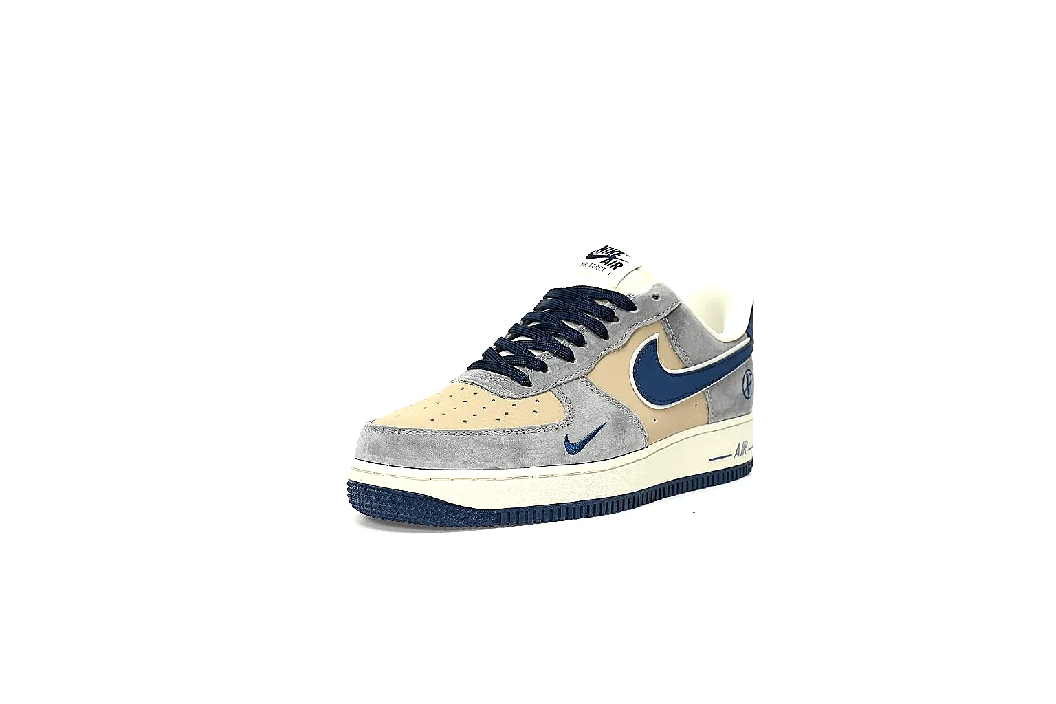 Kako Scout comparison images for Nike Beige Blue Low Court thumbnail 6