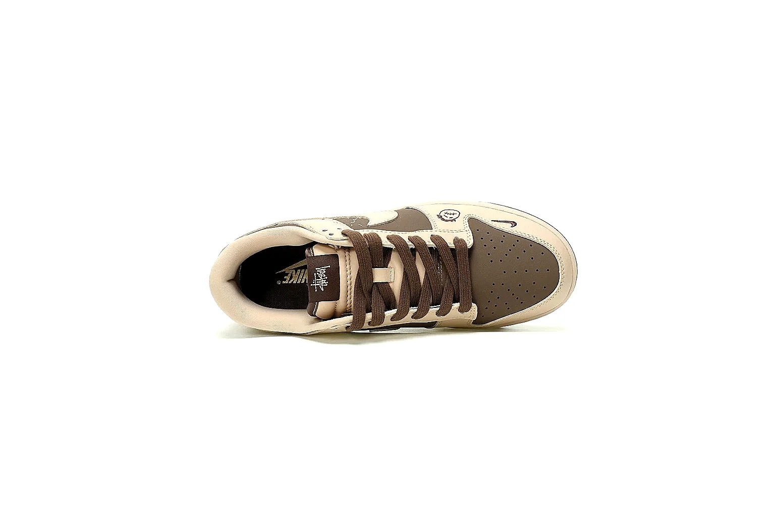 Kako Scout comparison images for Nike Beige Brown Low Court Sneaker