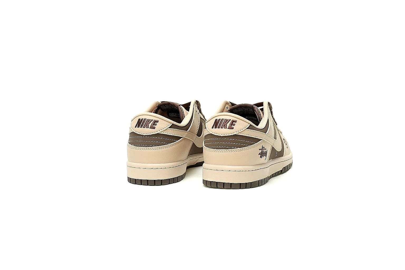 Kako Scout comparison images for Nike Beige Brown Low Court Sneaker thumbnail 5