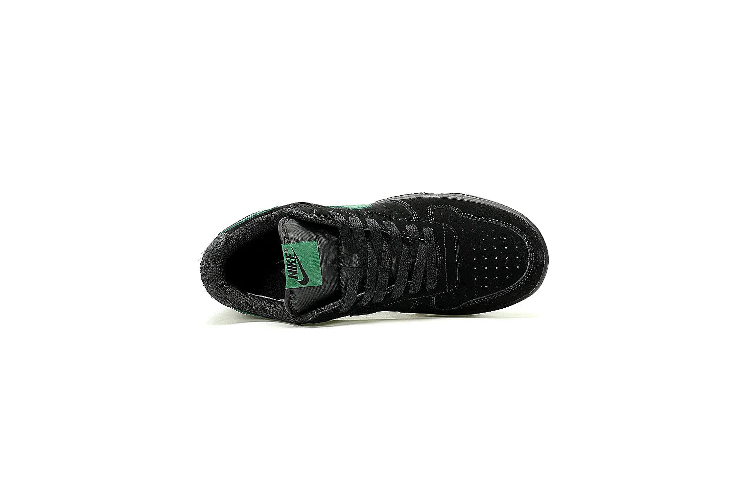 Kako Scout comparison images for Nike Black Green Low Court Sneaker thumbnail 2