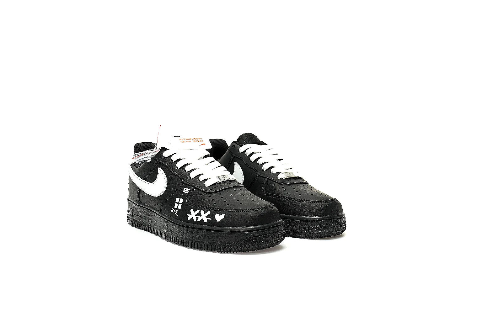 Kako Scout comparison images for Nike Black White Low Court thumbnail 5