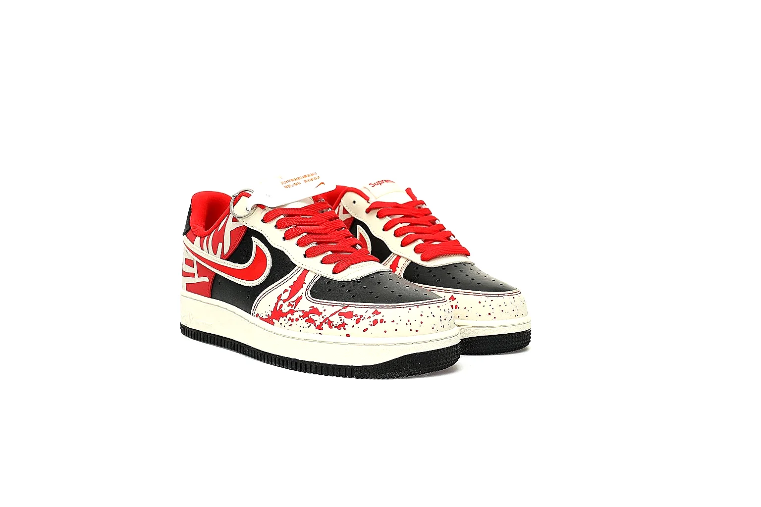 Kako Scout comparison images for Nike Black White Low Court thumbnail 5