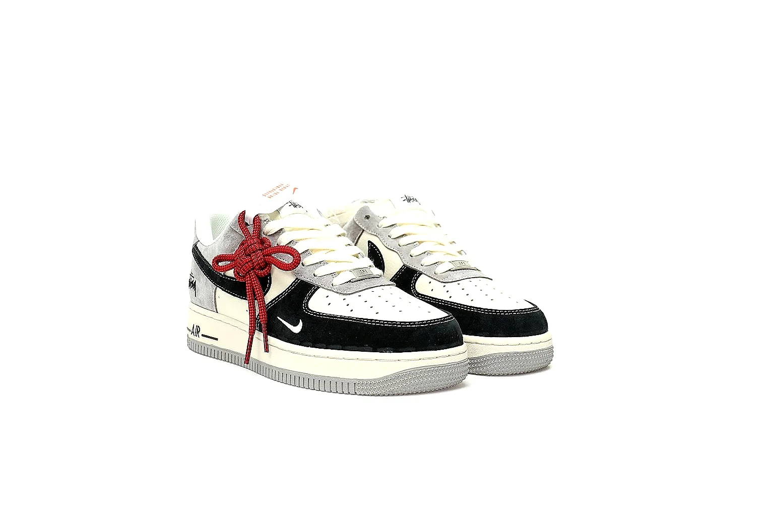 Kako Scout comparison images for Nike Black White Low Court thumbnail 5