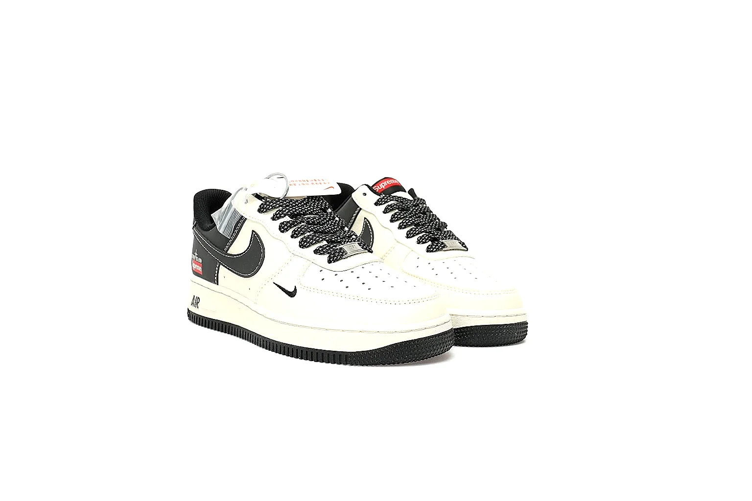 Kako Scout comparison images for Nike Black White Low Court thumbnail 4