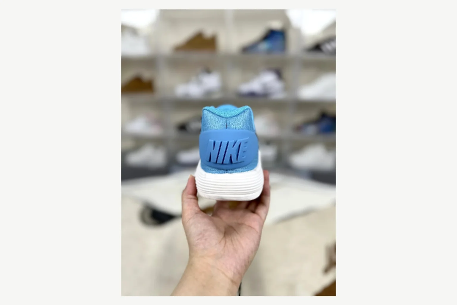 Nike Blue Silver Low Top Runner comparison proof image SKU 1194923779 thumbnail 3