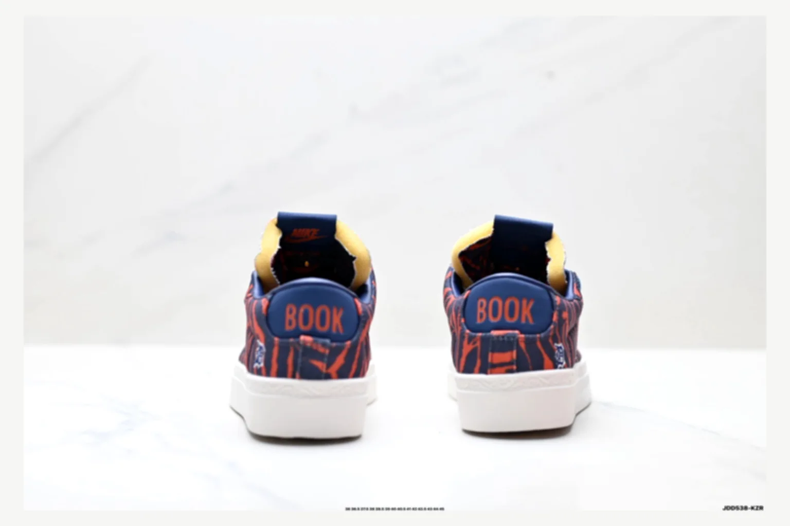 Nike Book Blazer Navy Red Pattern Low Top comparison proof image SKU 1182167492 thumbnail 5