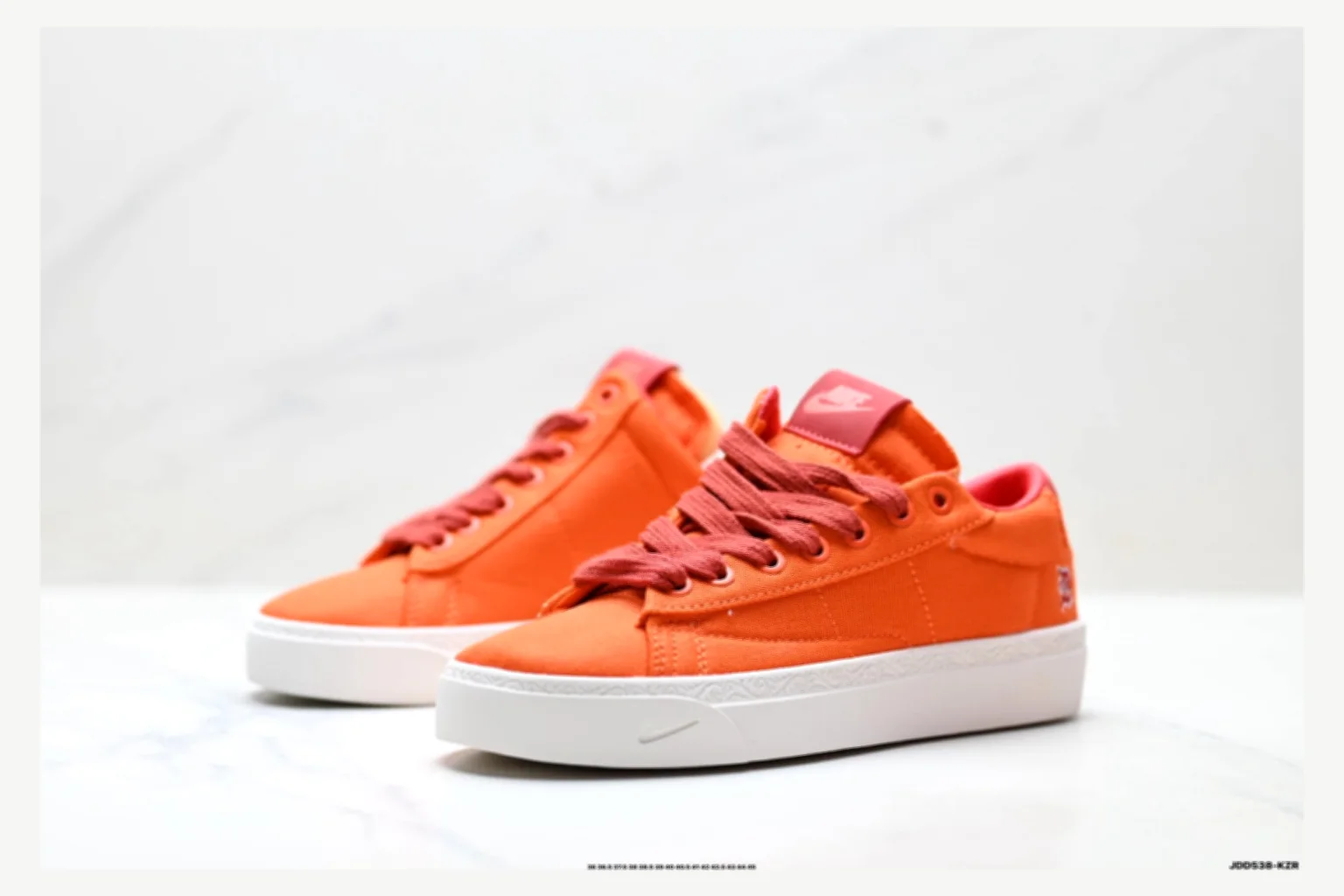 Nike Book Blazer Orange Low Top comparison proof image SKU 1182167499 thumbnail 3