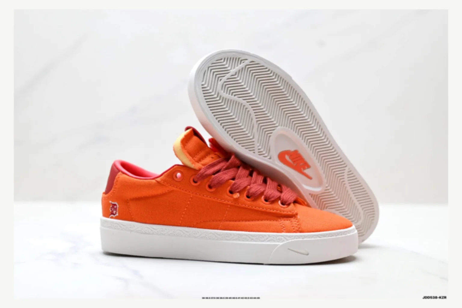 Nike Book Blazer Orange Low Top comparison proof image SKU 1182167499 thumbnail 4