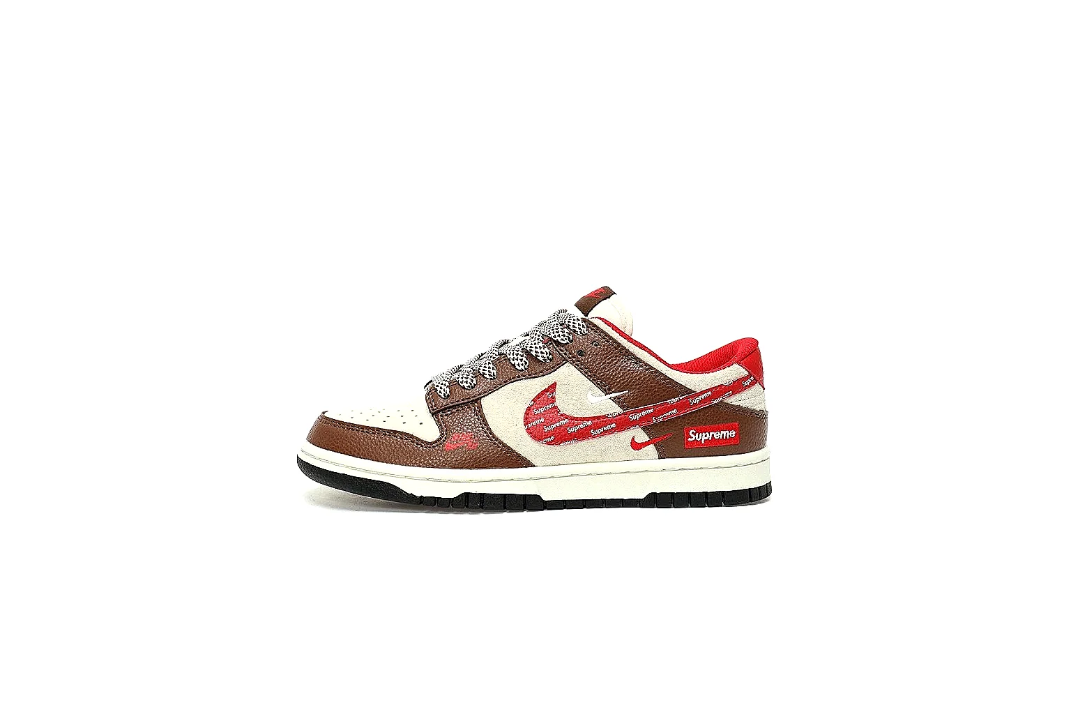 Kako Scout comparison images for Nike Brown Red Low Court