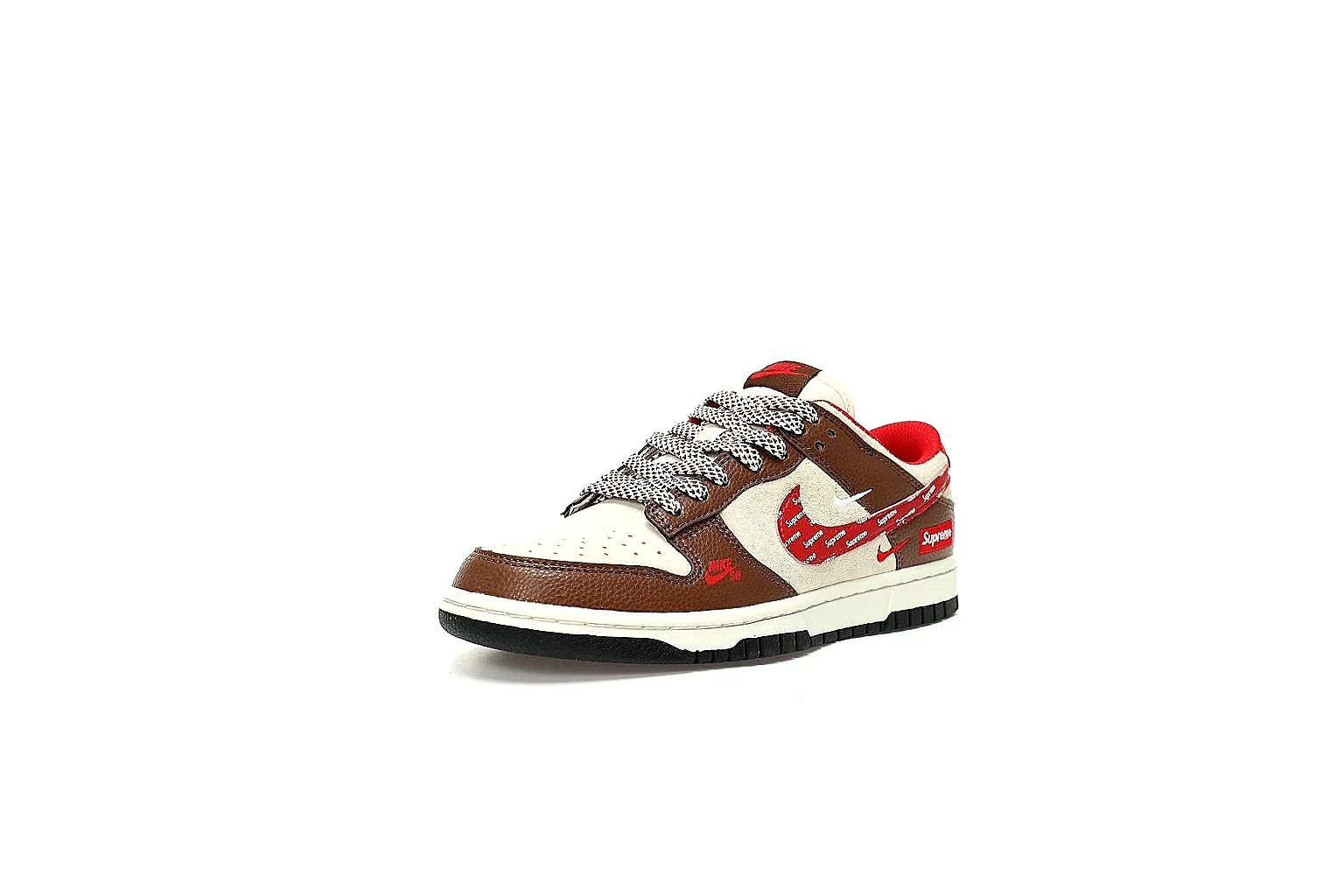 Kako Scout comparison images for Nike Brown Red Low Court thumbnail 6