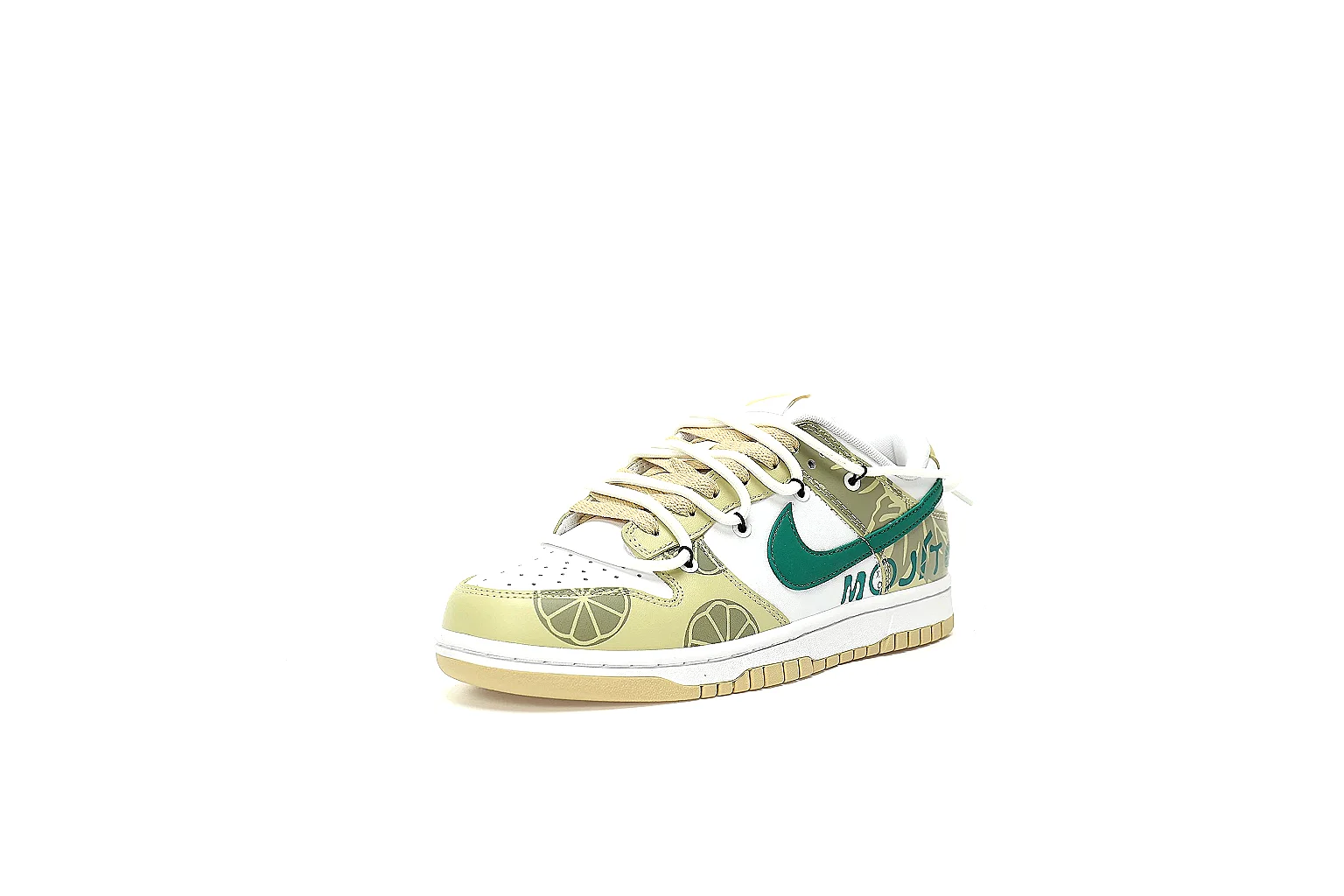 Kako Scout comparison images for Nike Camo Green Low Court Sneaker thumbnail 6