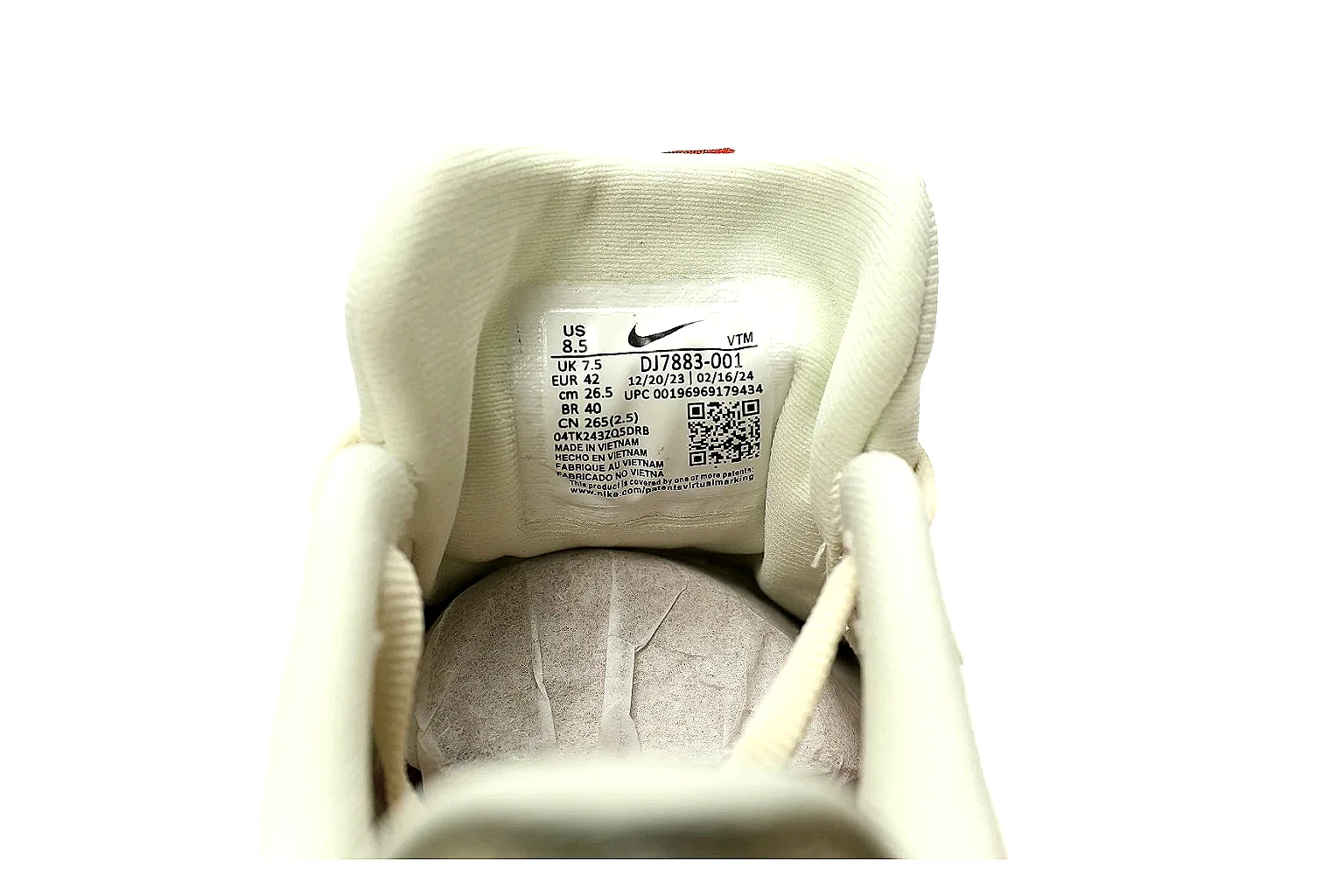 Nike Cortez Style White Red 4470 comparison signal gallery thumbnail 3