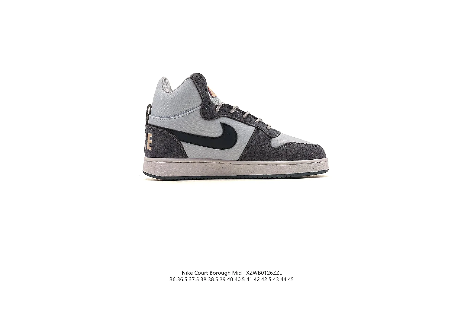 kakoscout.com Nike Grey Black Court Low 0397 Grey Black low-top product image thumbnail 2