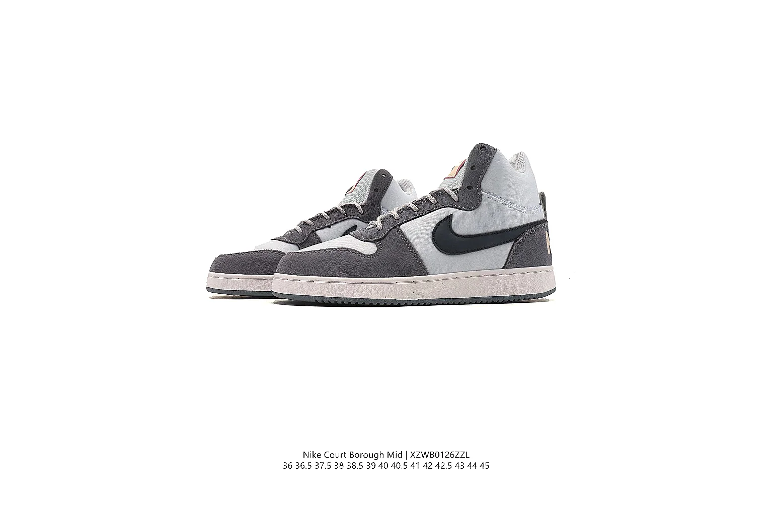 kakoscout.com Nike Grey Black Court Low 0397 Grey Black low-top product image thumbnail 6