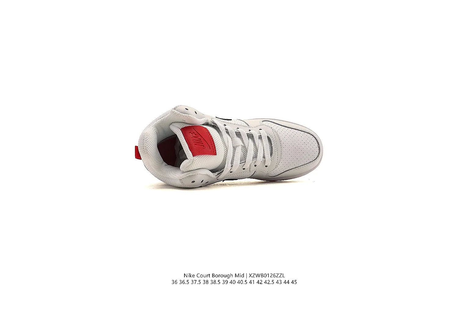 kakoscout.com Nike White Black Court Low 0414 White Black low-top product image thumbnail 3