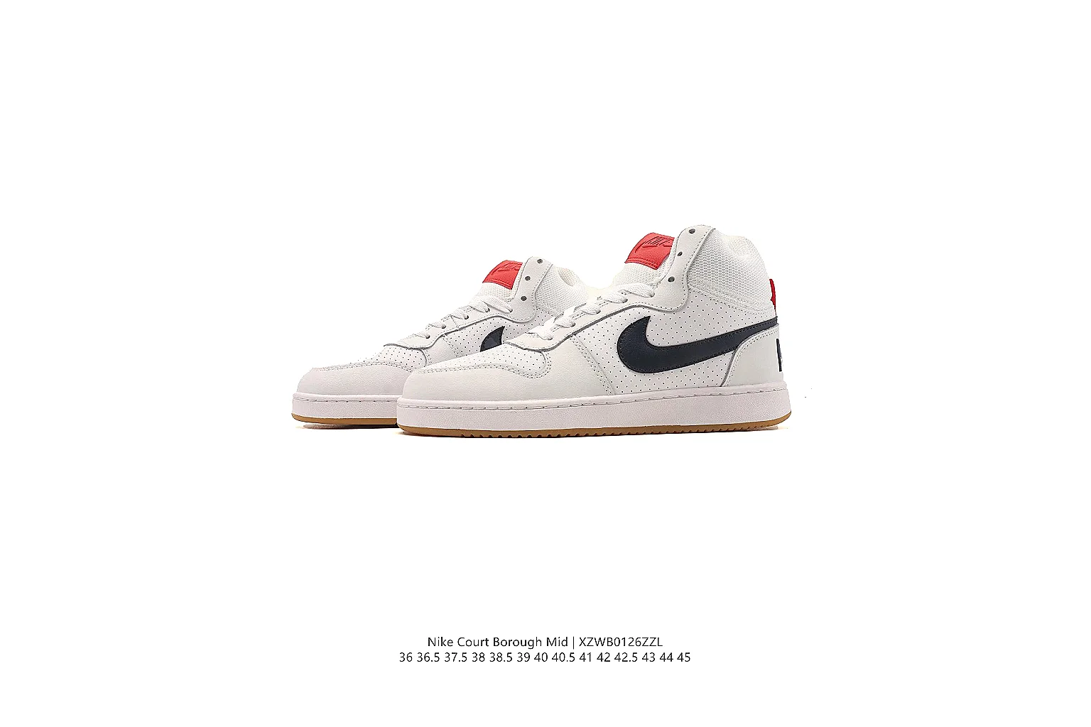 kakoscout.com Nike White Black Court Low 0414 White Black low-top product image thumbnail 6