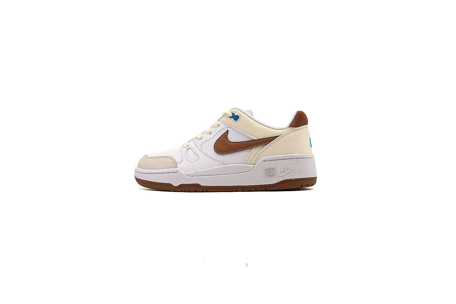 kakoscout.com Nike White Brown Court Low 0376 White Brown low-top product image