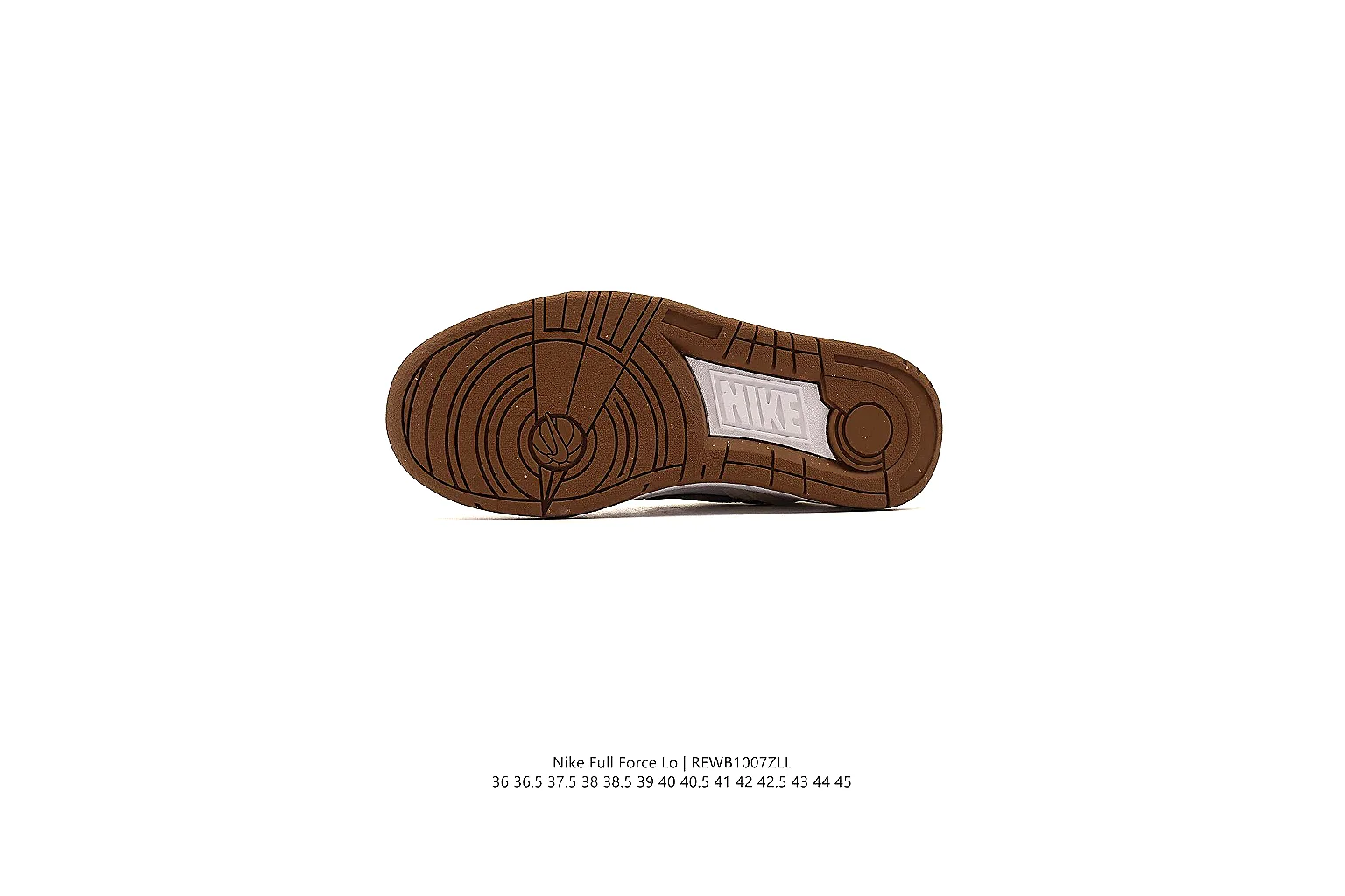 kakoscout.com Nike White Brown Court Low 0376 White Brown low-top product image thumbnail 5