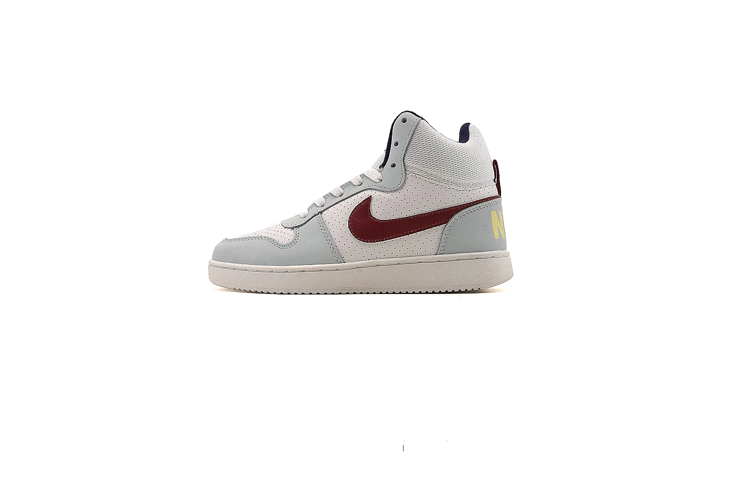 kakoscout.com Nike White Burgundy Court Low 0408 White Burgundy low-top product image