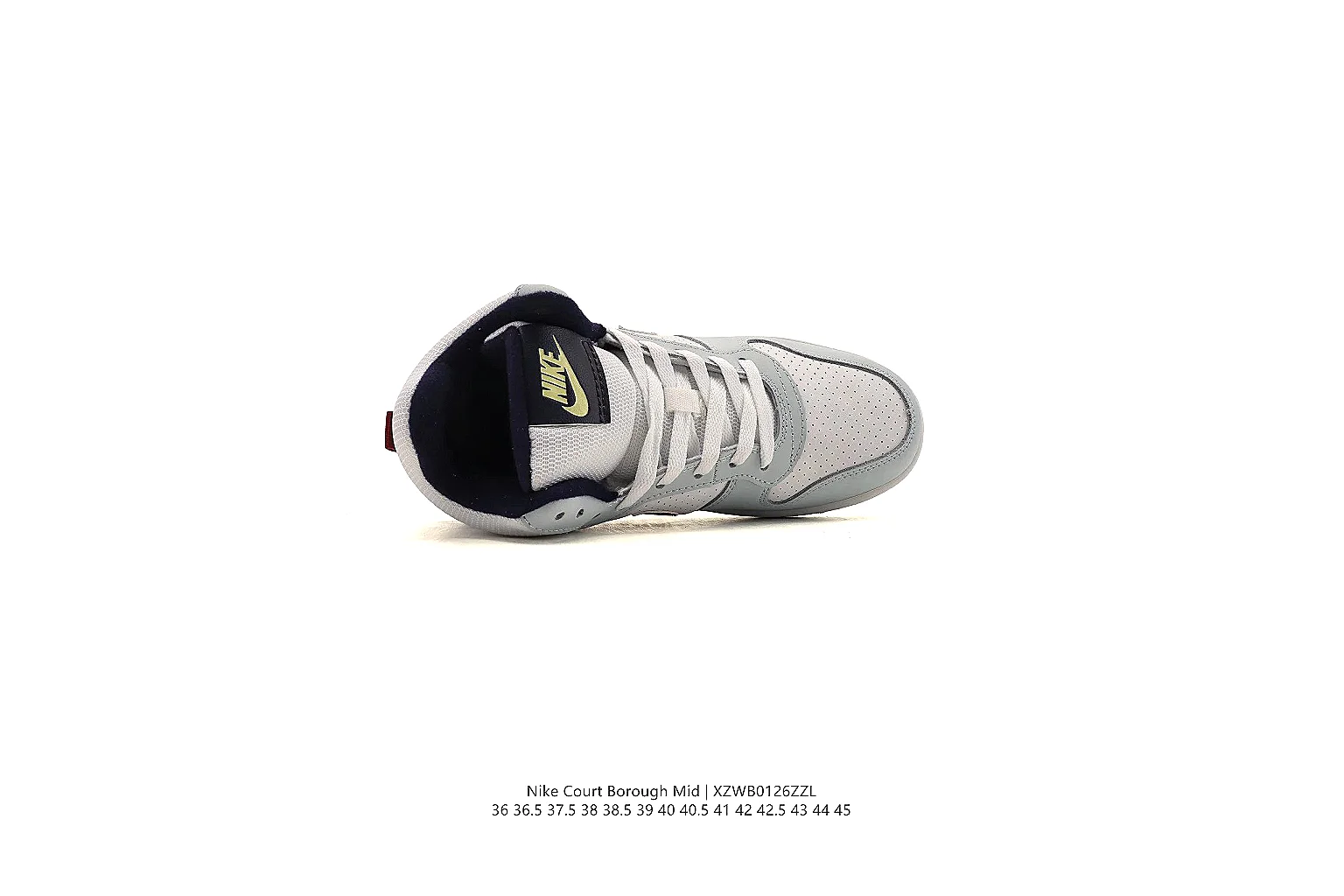 kakoscout.com Nike White Burgundy Court Low 0408 White Burgundy low-top product image thumbnail 3
