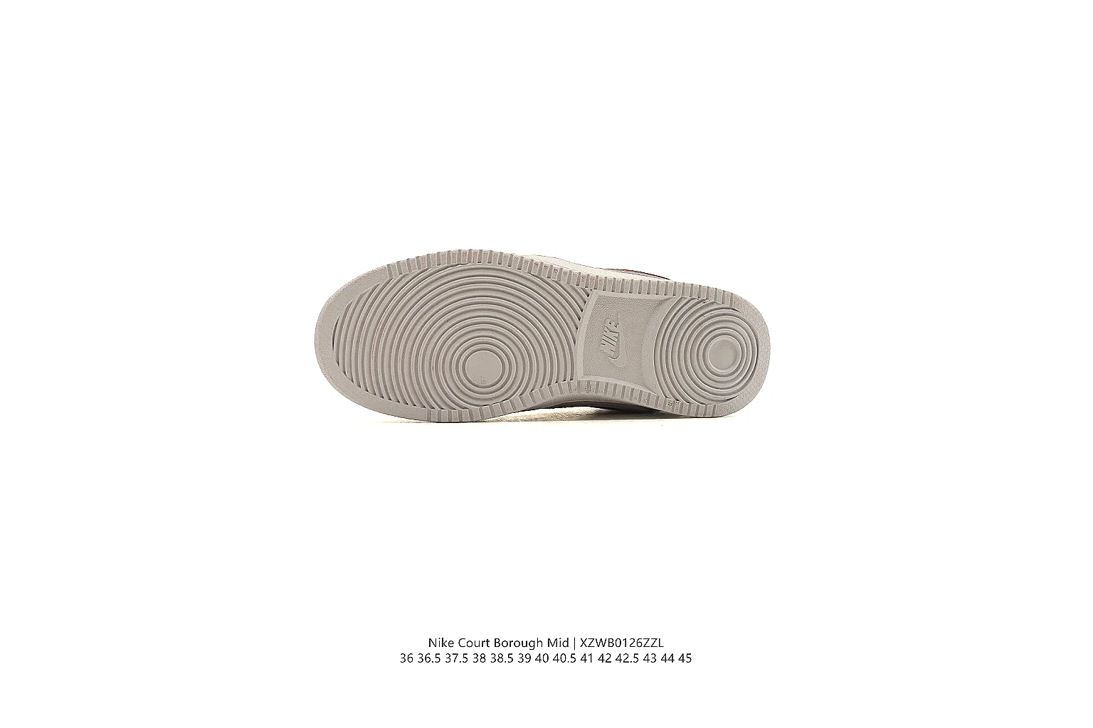 kakoscout.com Nike White Burgundy Court Low 0408 White Burgundy low-top product image thumbnail 5