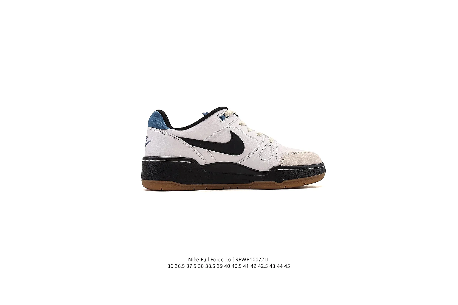 kakoscout.com Nike White Navy Court Low 0374 White Navy low-top product image thumbnail 2