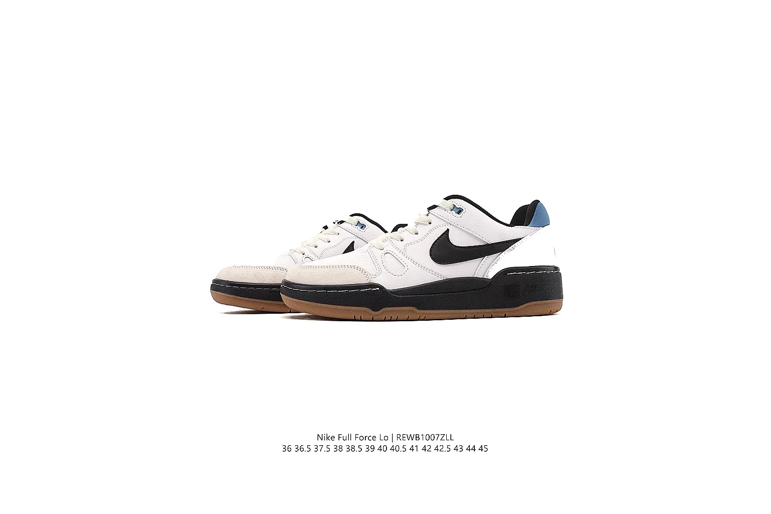 kakoscout.com Nike White Navy Court Low 0374 White Navy low-top product image thumbnail 6