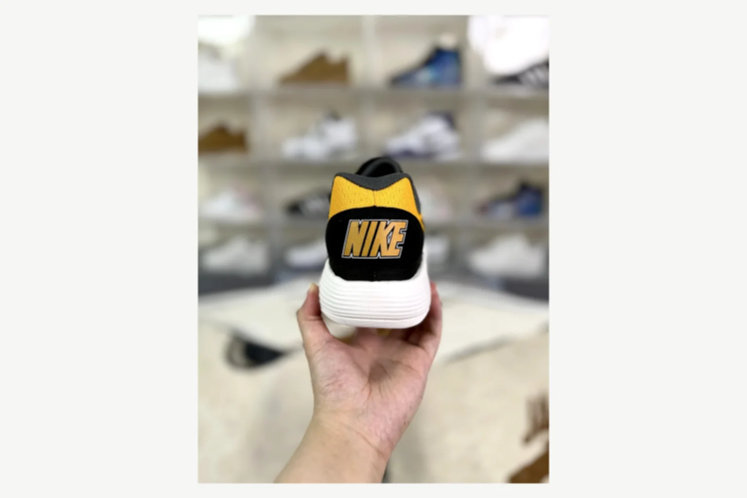 Nike Yellow Black Court Low Top comparison proof image SKU 1194923981 thumbnail 3