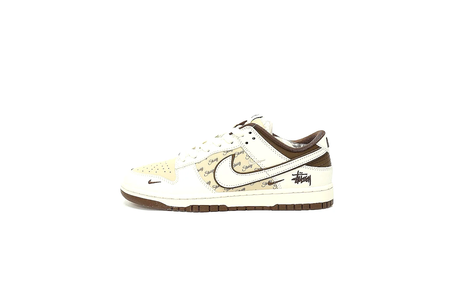 Kako Scout comparison images for Nike Cream Brown Low Court