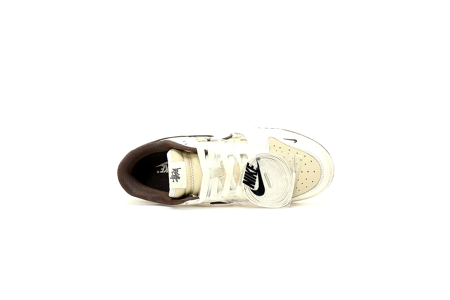 Kako Scout comparison images for Nike Cream Brown Low Court thumbnail 2