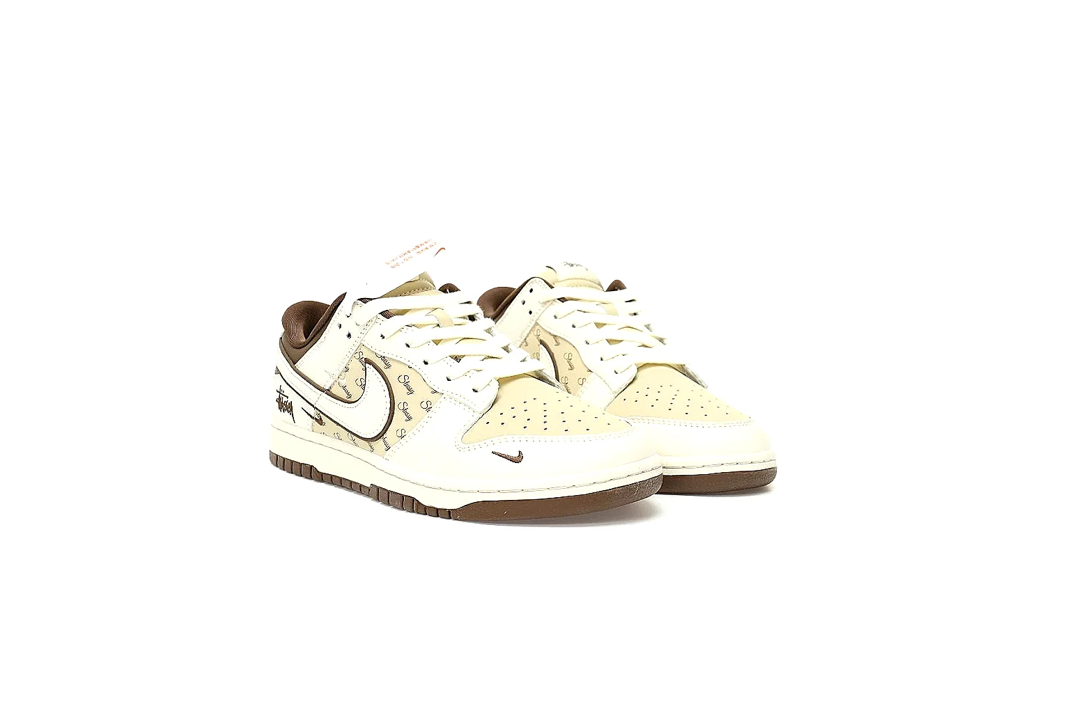 Kako Scout comparison images for Nike Cream Brown Low Court thumbnail 4