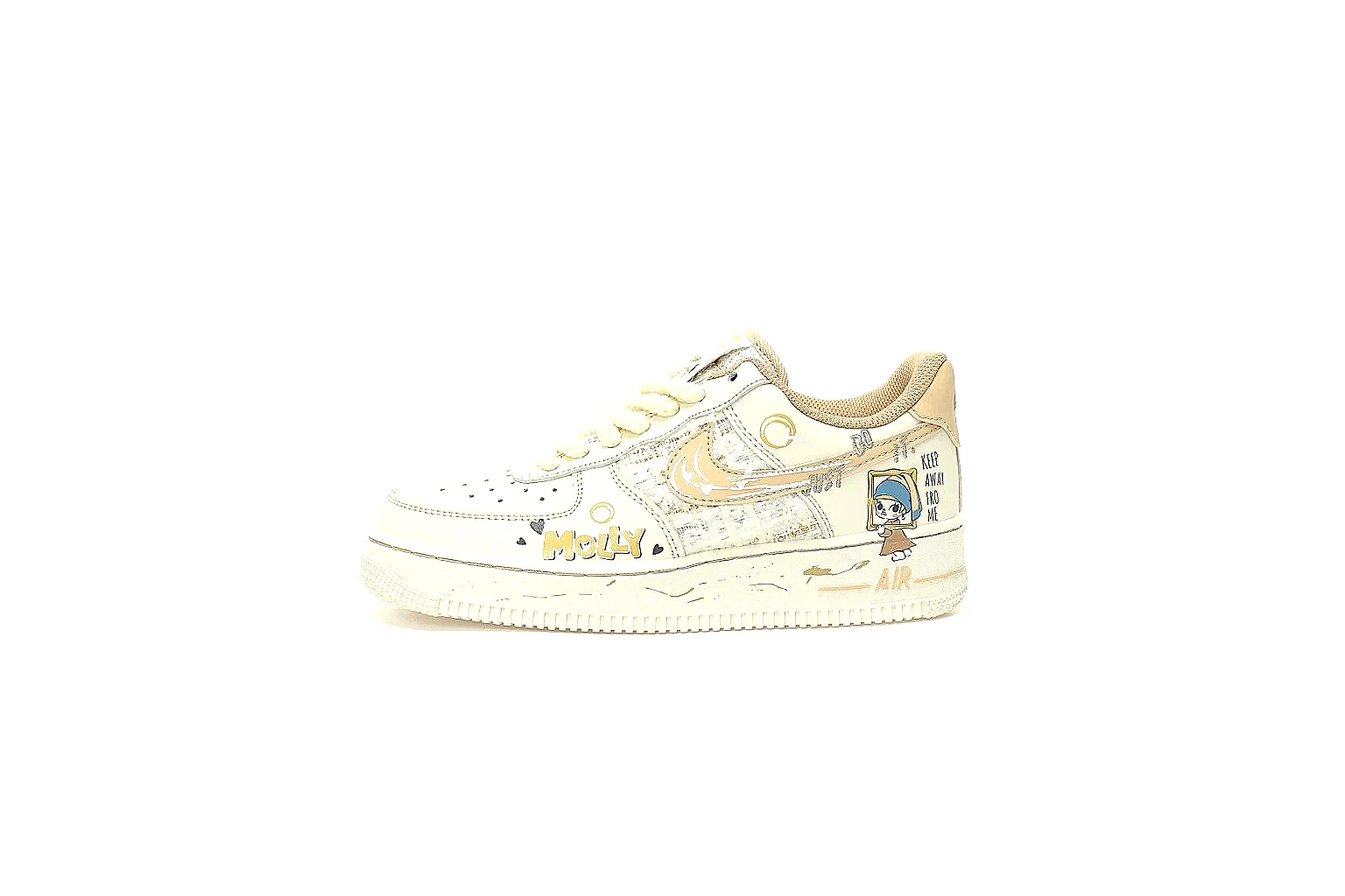 Kako Scout comparison images for Nike Cream Gold Low Court