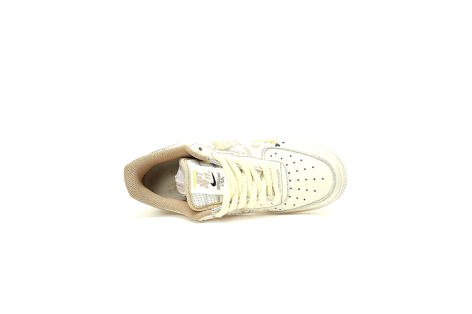 Kako Scout comparison images for Nike Cream Gold Low Court thumbnail 2