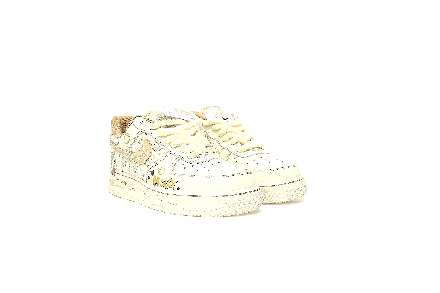Kako Scout comparison images for Nike Cream Gold Low Court thumbnail 4