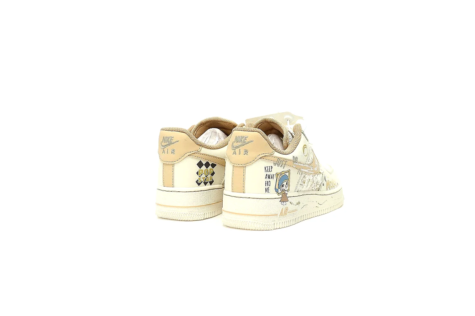 Kako Scout comparison images for Nike Cream Gold Low Court thumbnail 5