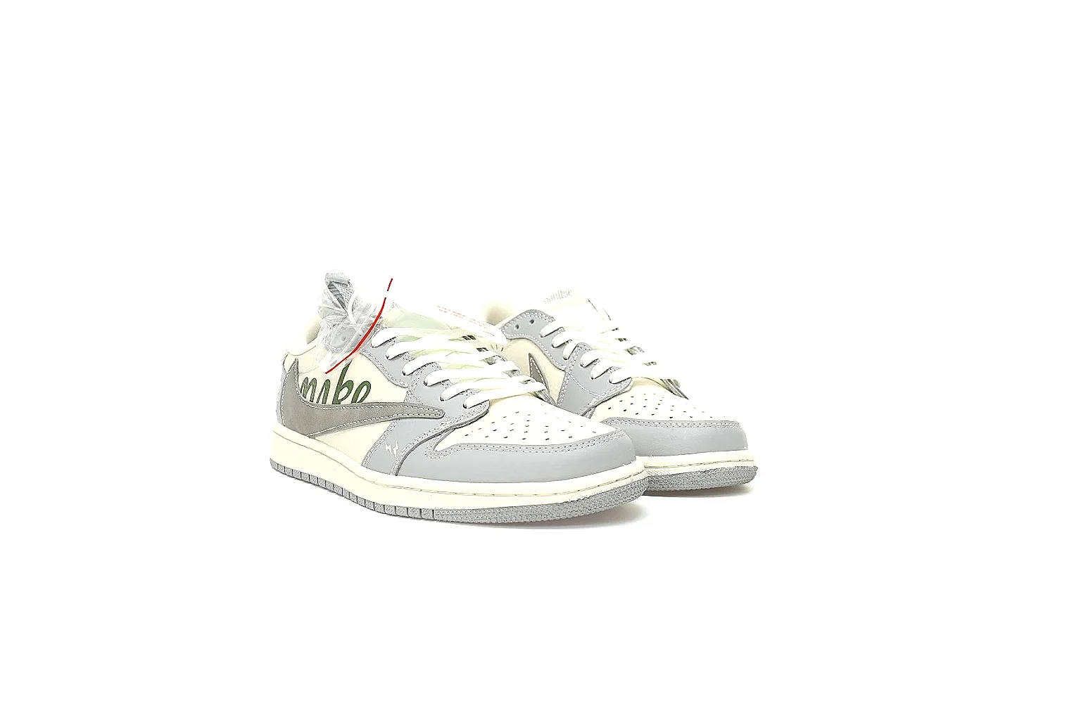 Kako Scout comparison images for Nike Cream Olive Low Court thumbnail 4