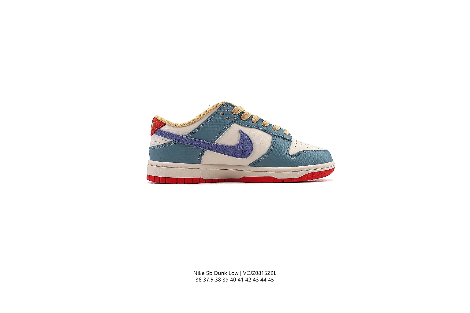 kakoscout.com Nike Dunk Low Grey Blue Red 8165 grey-blue-red low-top image