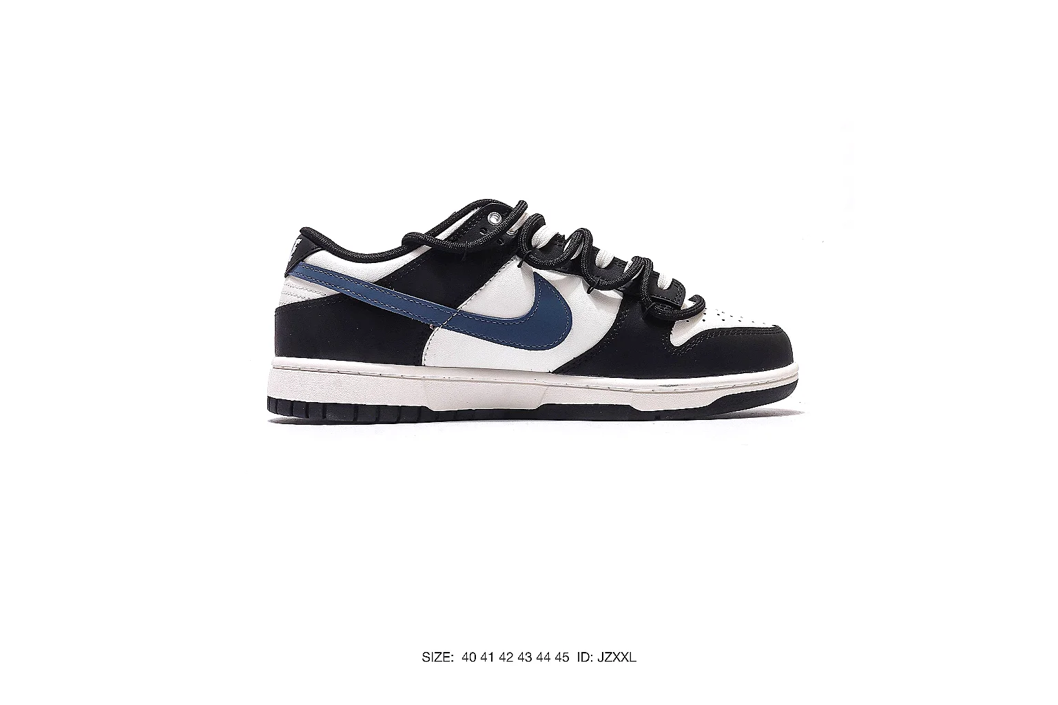 Nike Dunk Low Black White 2260 comparison signal note six-photo gallery