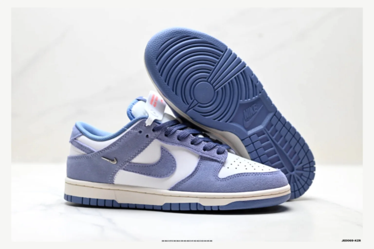 Nike Dunk Low Blue Gray Silver comparison proof image SKU 1182167503 thumbnail 4