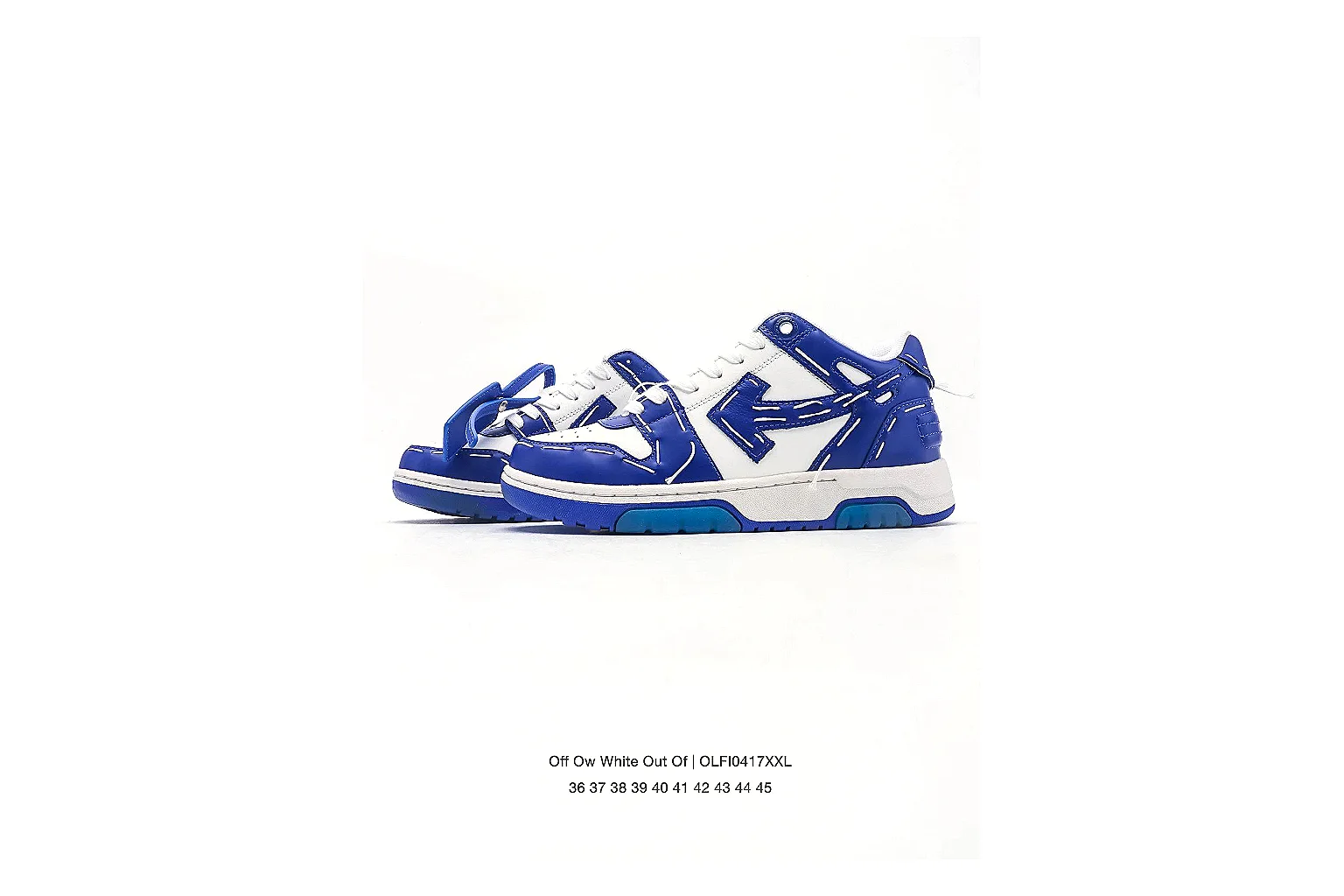Nike Dunk Low Blue White Sneaker 1409 comparison gallery with QC evidence thumbnail 6