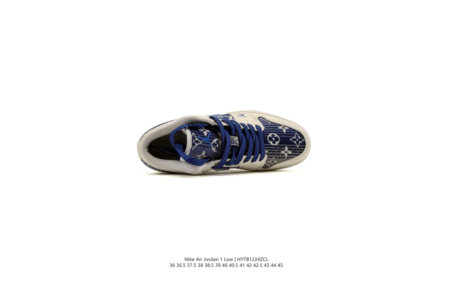 Nike Dunk Low Blue White court low top six photo view