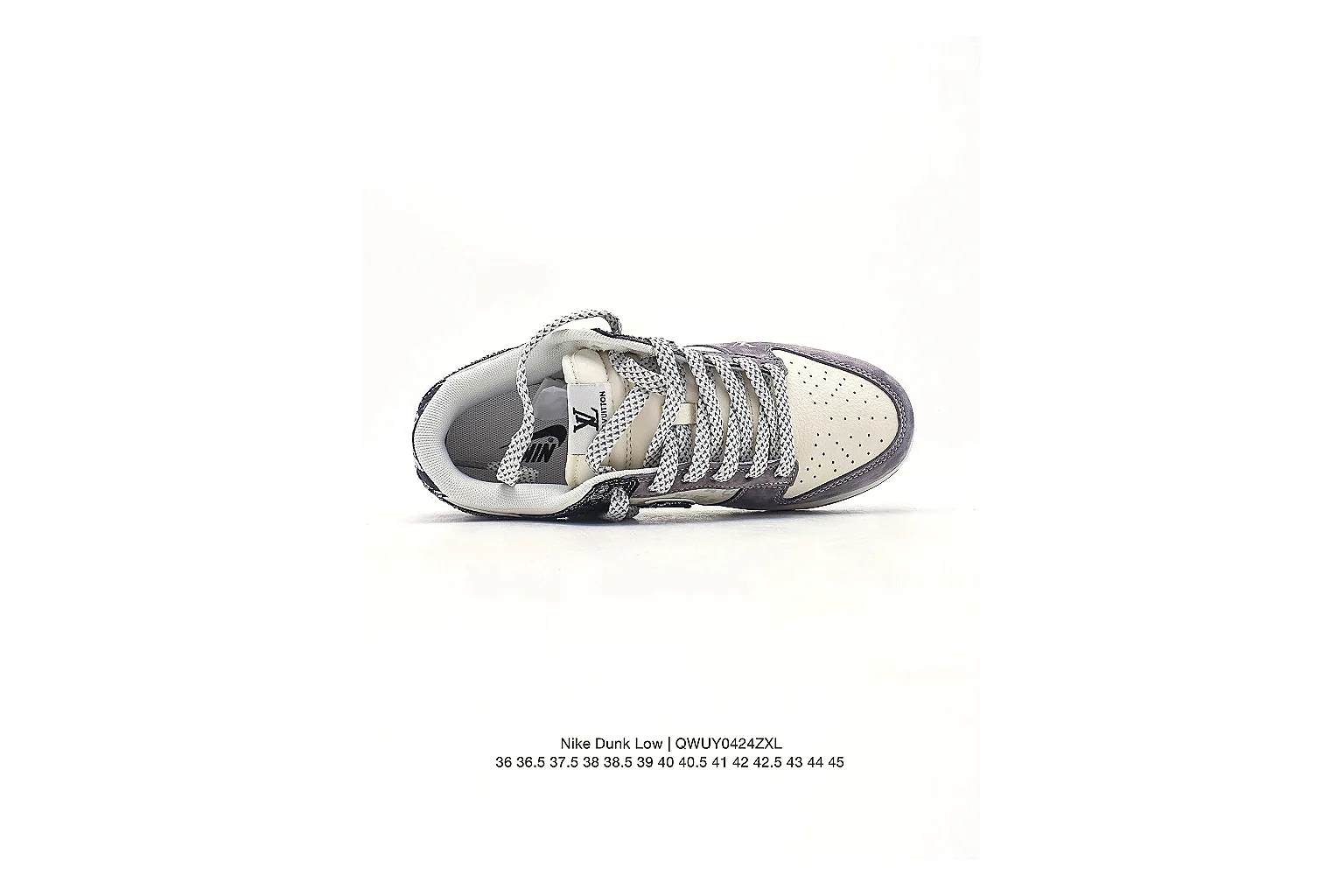 Nike Dunk Low Gray Black Sneaker 3173 comparison gallery with QC evidence thumbnail 3