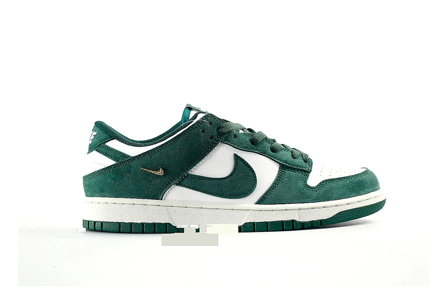 Nike Dunk Low Green White Sneaker 9579 comparison gallery with QC evidence thumbnail 2