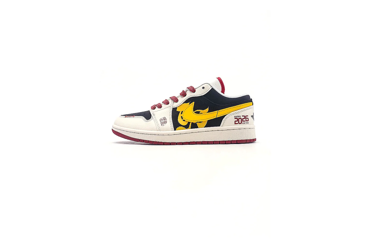 Nike Dunk Low Raygun White Sneaker 6187 comparison gallery with QC evidence thumbnail 2