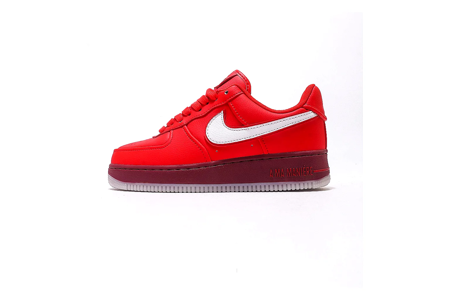 Nike Dunk Low Red White Sneaker 0779 comparison gallery with QC evidence thumbnail 2