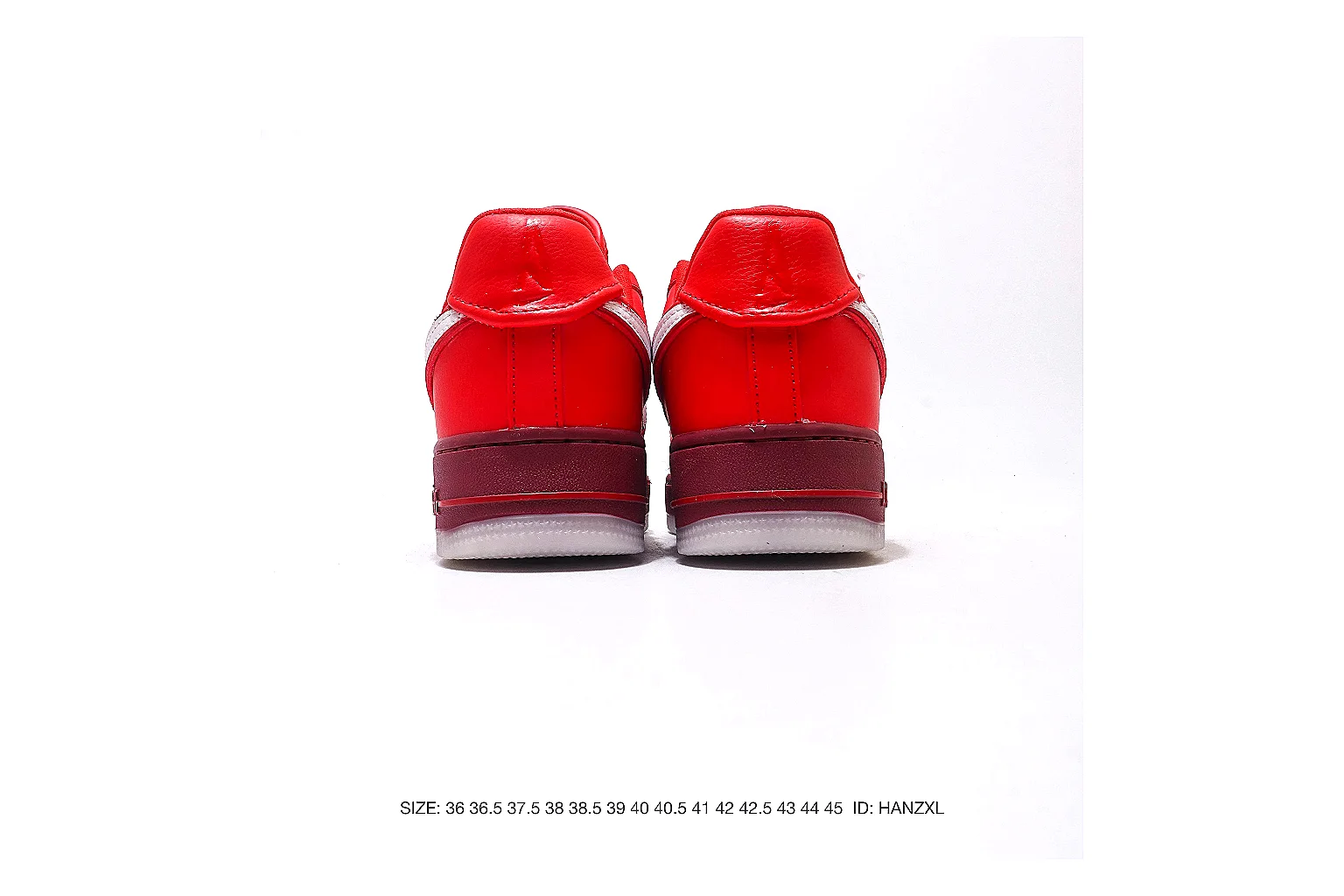 Nike Dunk Low Red White Sneaker 0779 comparison gallery with QC evidence thumbnail 4