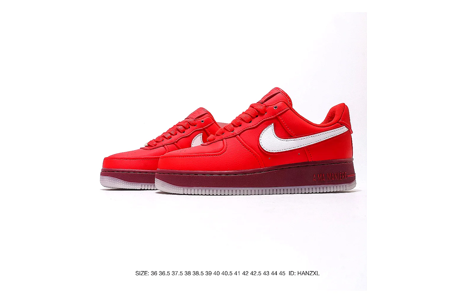 Nike Dunk Low Red White Sneaker 0779 comparison gallery with QC evidence thumbnail 6